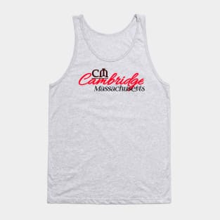 T-shirt Cambridge Massachusetts Tank Top